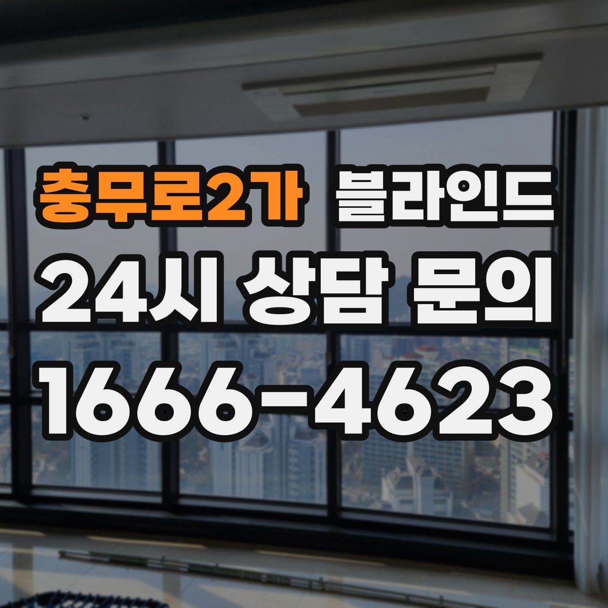 충무로2가 블라인드