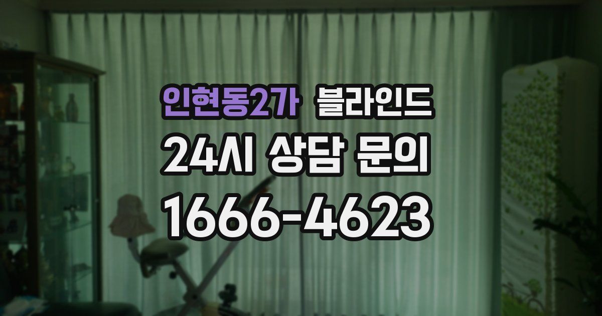 인현동2가 블라인드