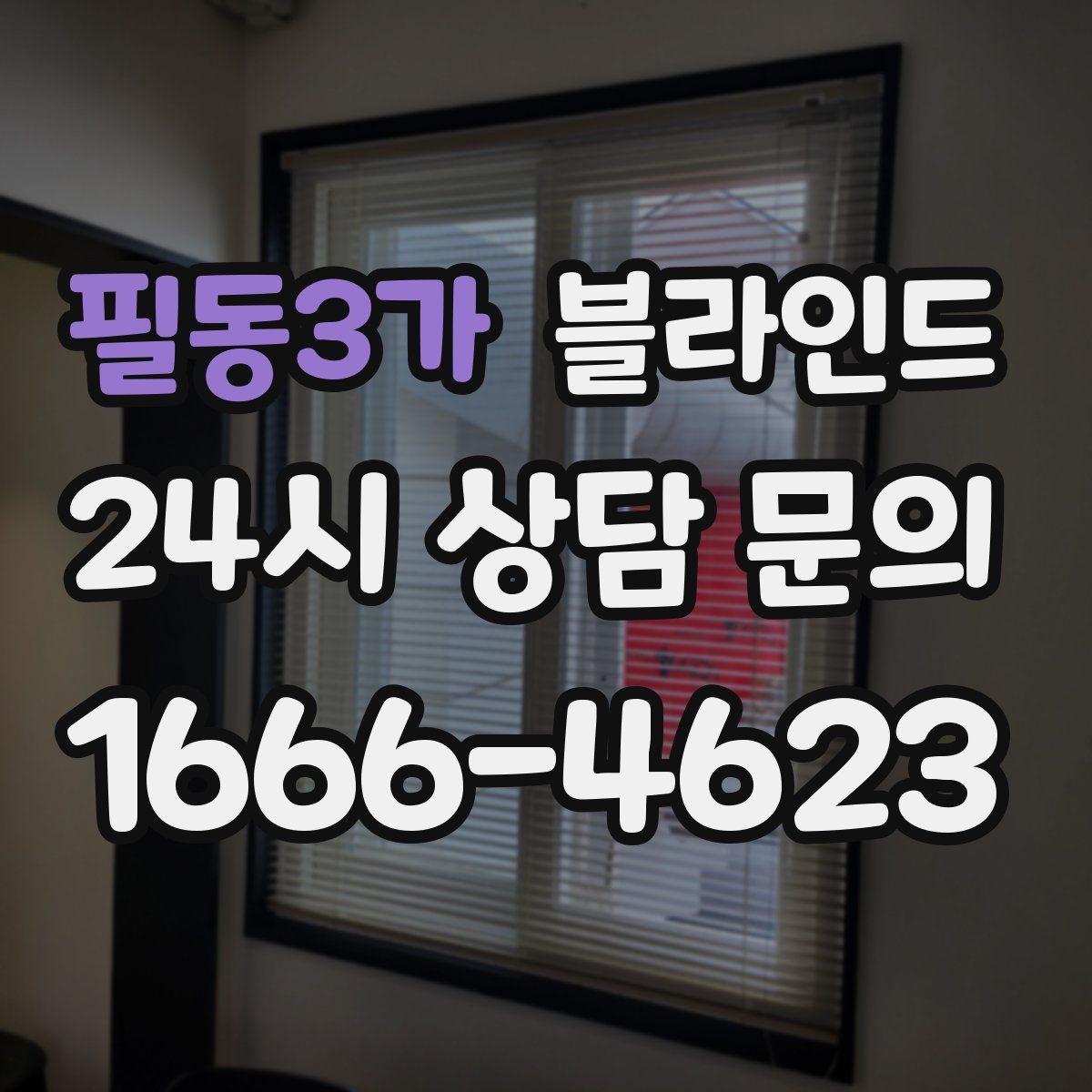 필동3가 블라인드