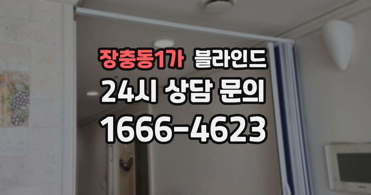 장충동1가 블라인드