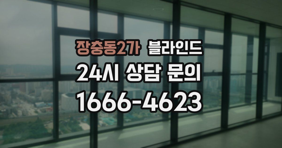 장충동2가 블라인드