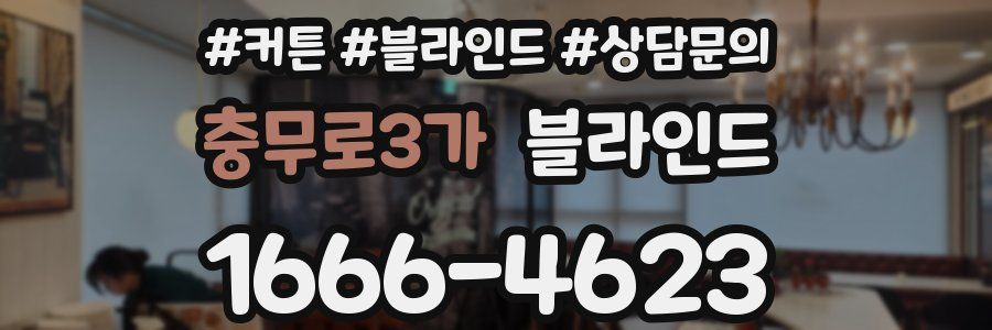 충무로3가 블라인드