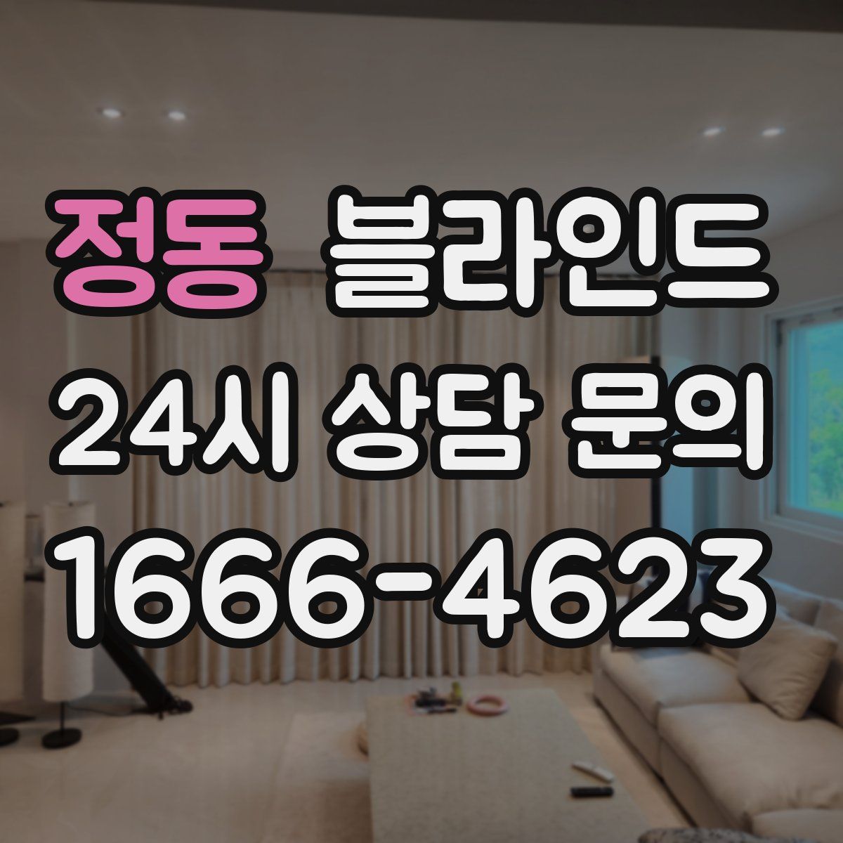 정동 블라인드