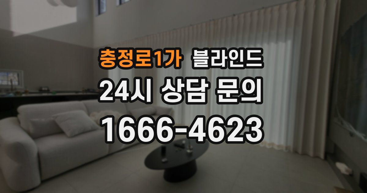 충정로1가 블라인드