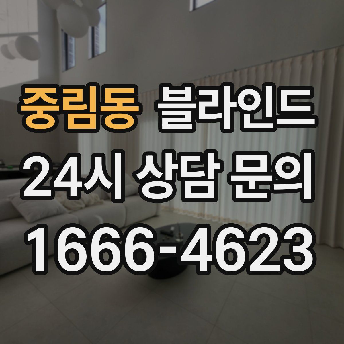 중림동 블라인드