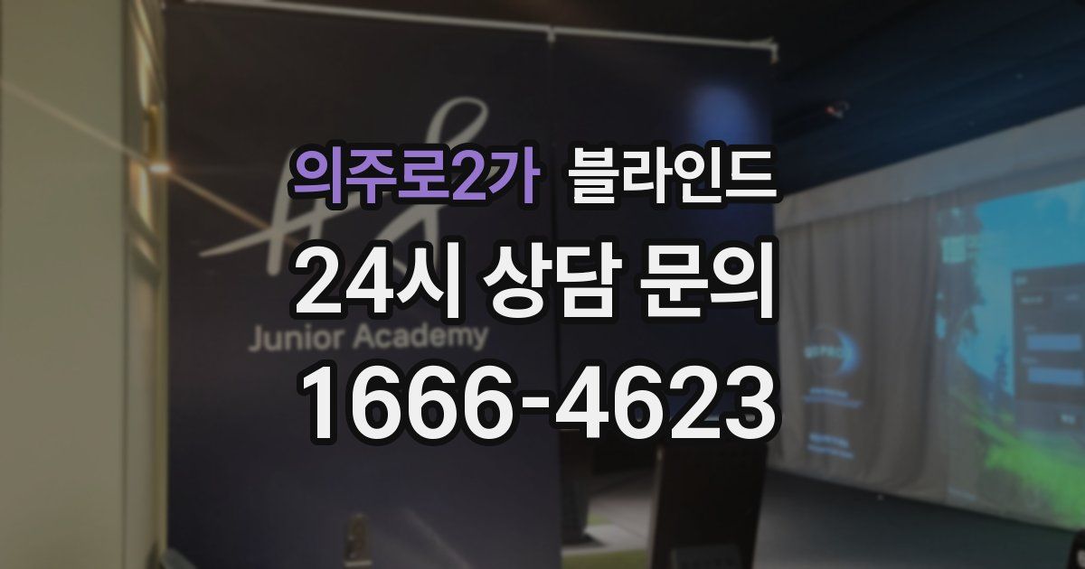 의주로2가 블라인드