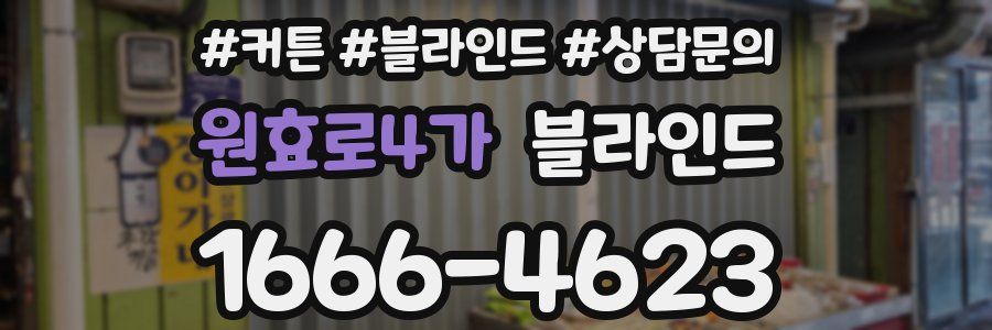 원효로4가 블라인드