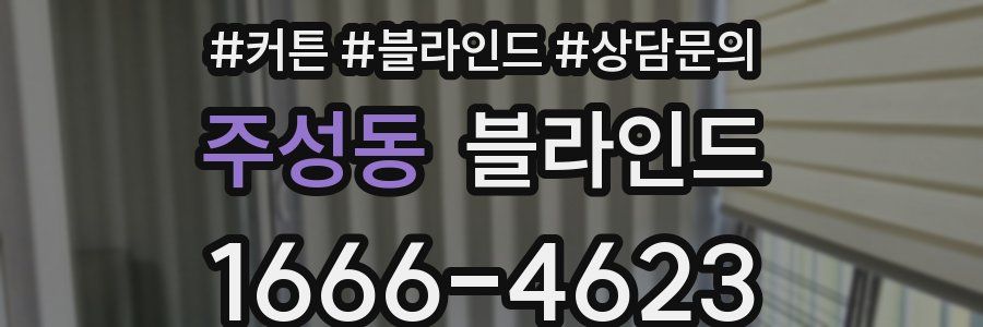 주성동 블라인드