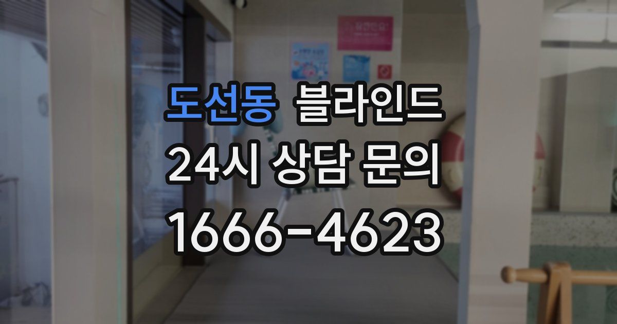 도선동 블라인드