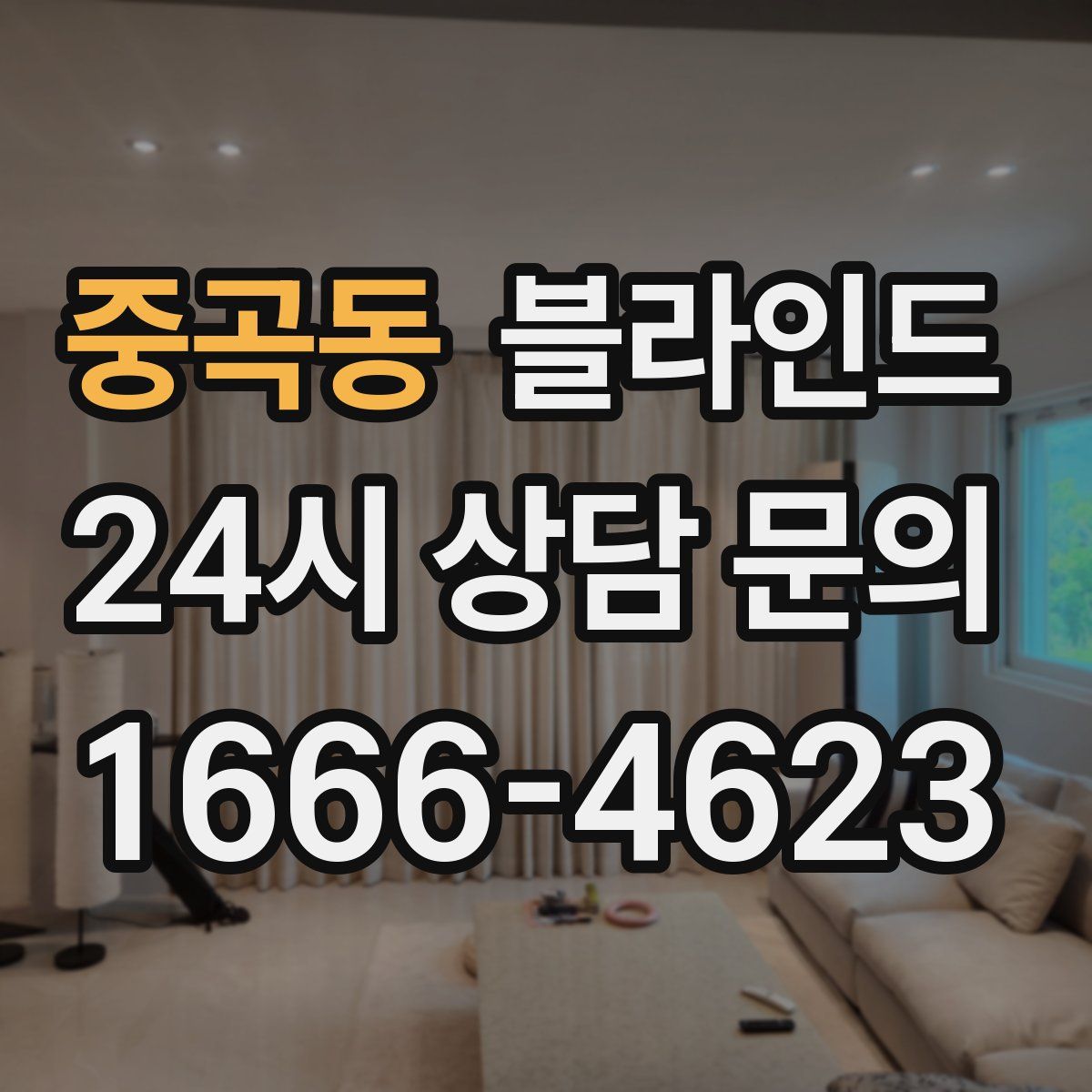 중곡동 블라인드