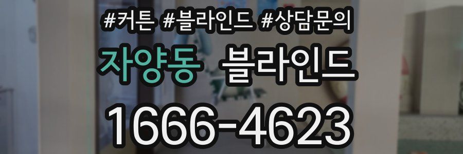 자양동 블라인드