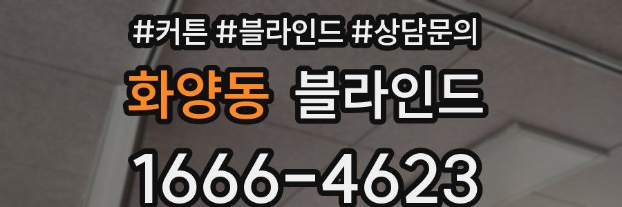 화양동 블라인드