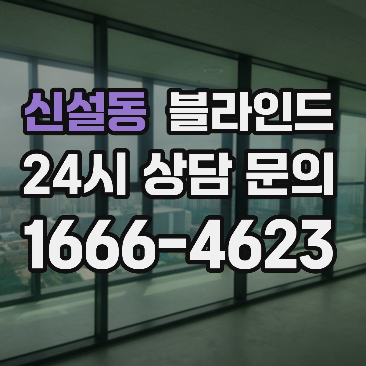 신설동 블라인드