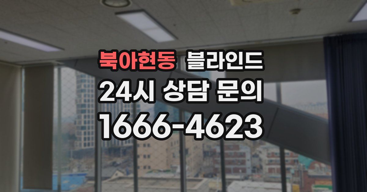 북아현동 블라인드
