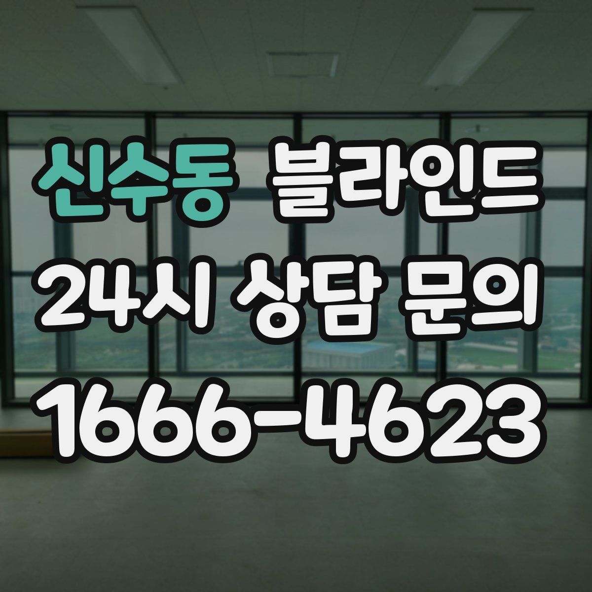 신수동 블라인드