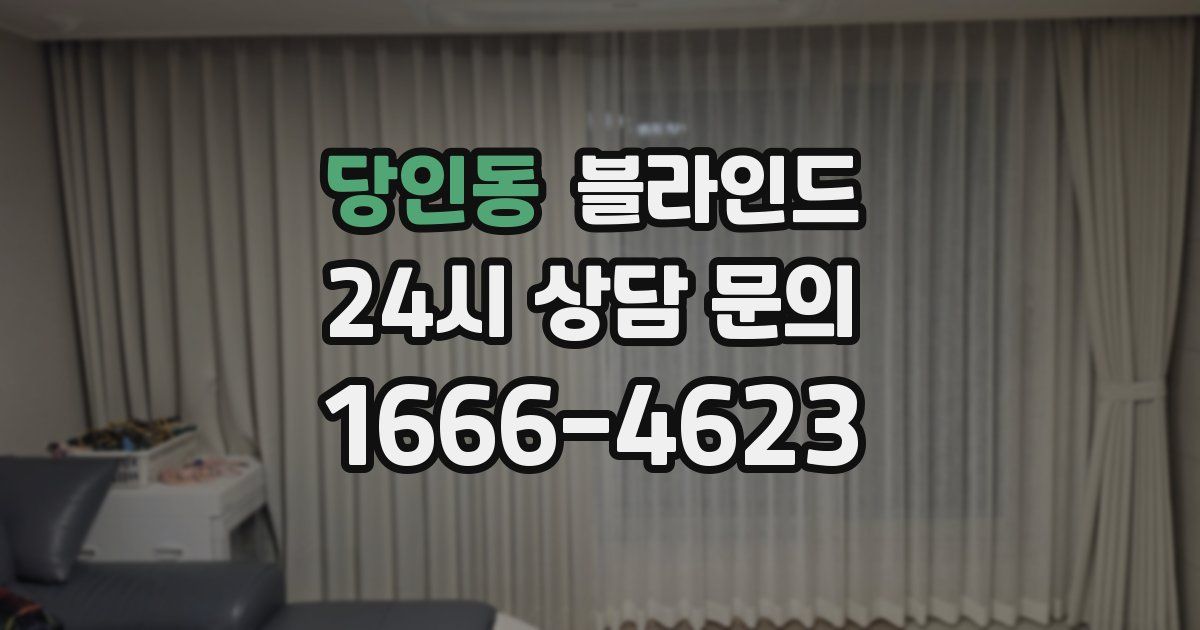 당인동 블라인드