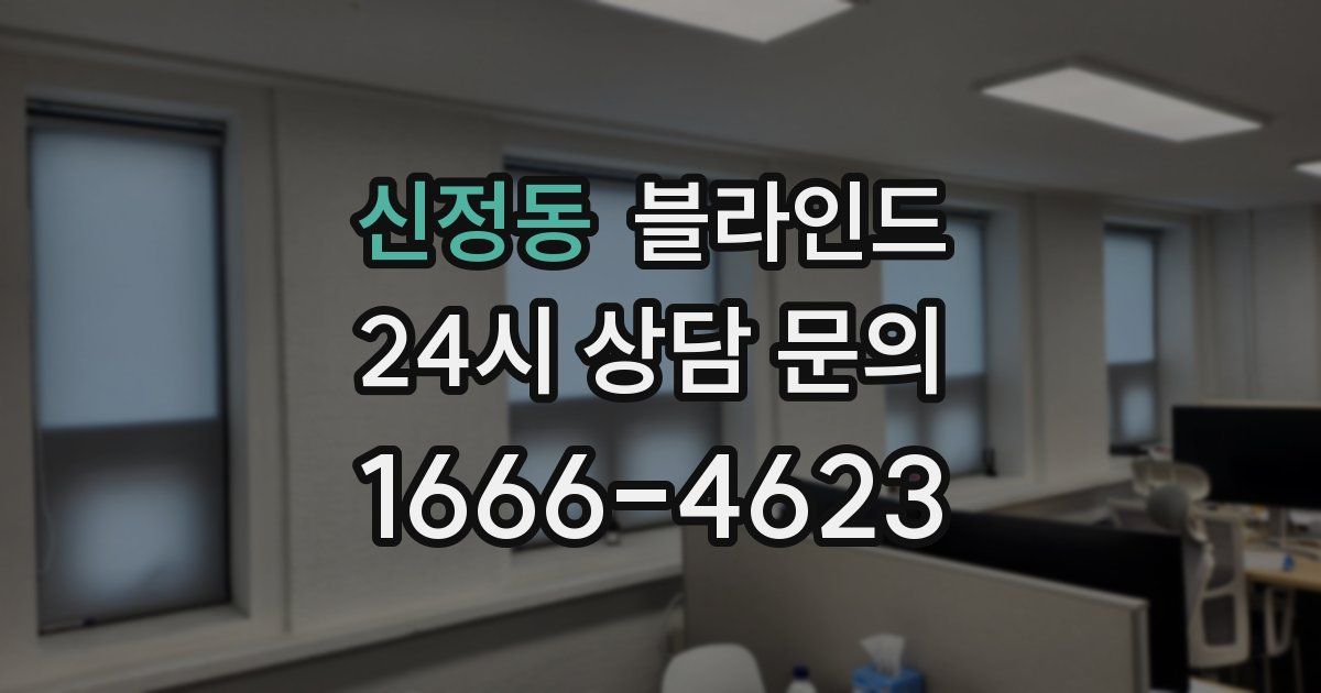 신정동 블라인드