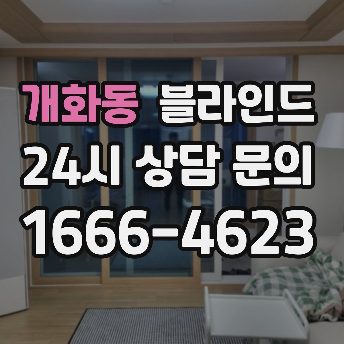 개화동 블라인드