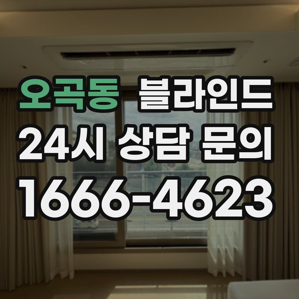 오곡동 블라인드