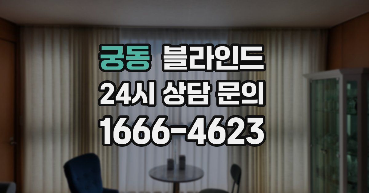 궁동 블라인드