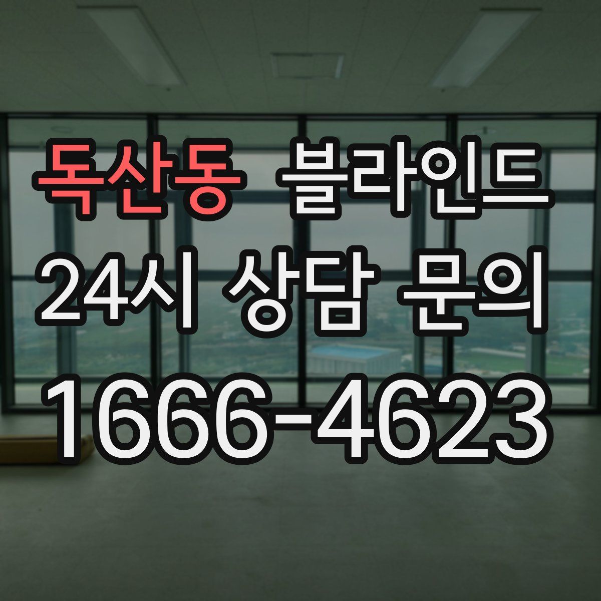 독산동 블라인드