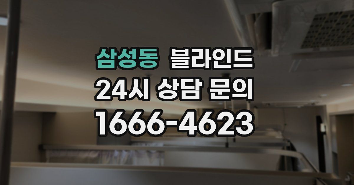 삼성동 블라인드