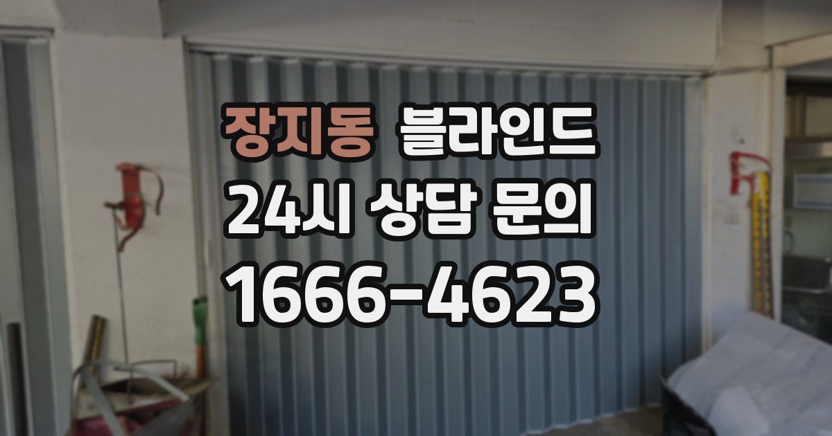장지동 블라인드