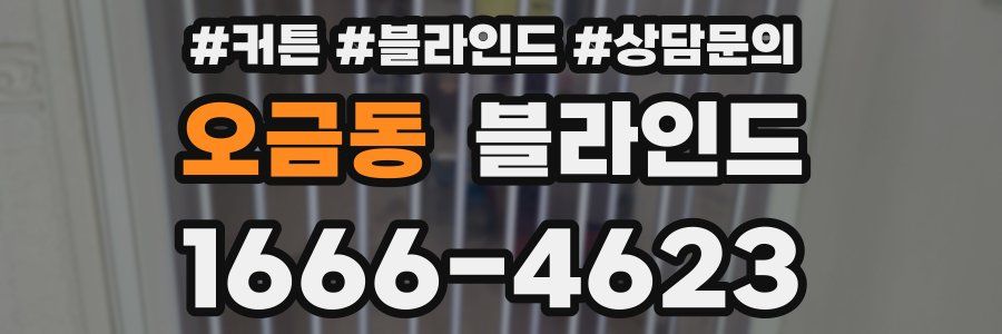 오금동 블라인드