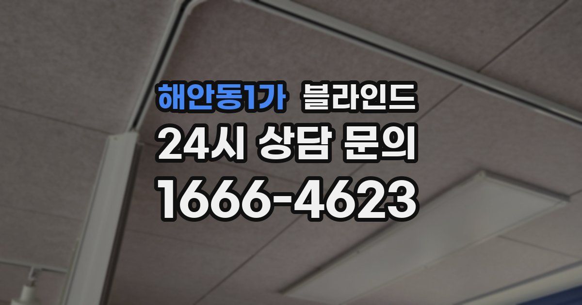 해안동1가 블라인드