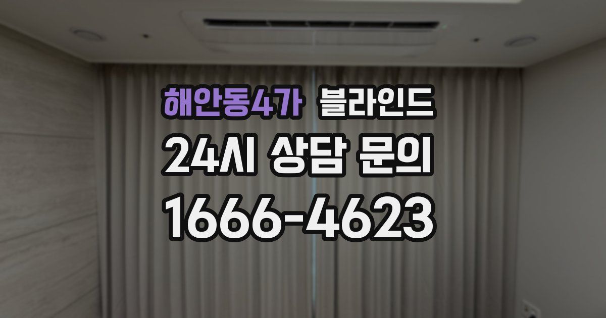 해안동4가 블라인드