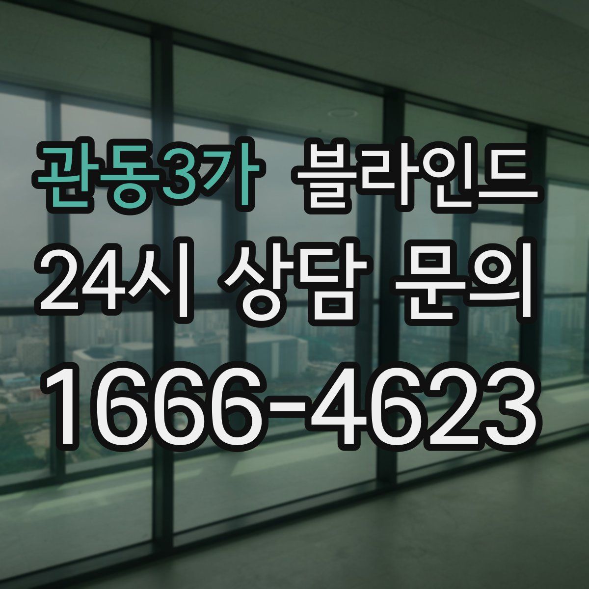 관동3가 블라인드