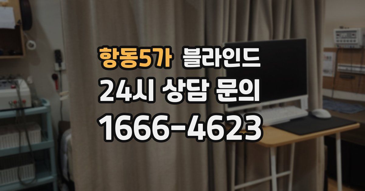 항동5가 블라인드