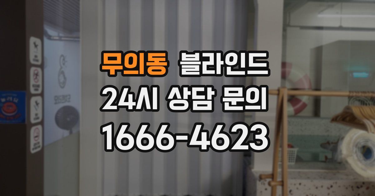 무의동 블라인드