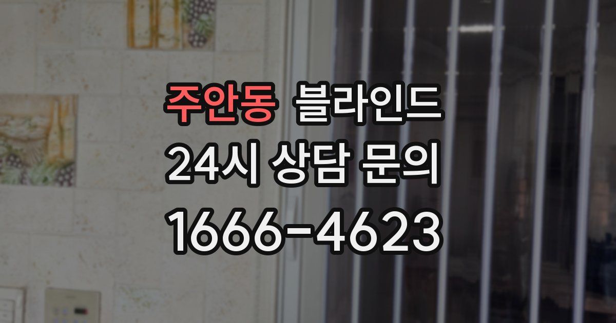 주안동 블라인드