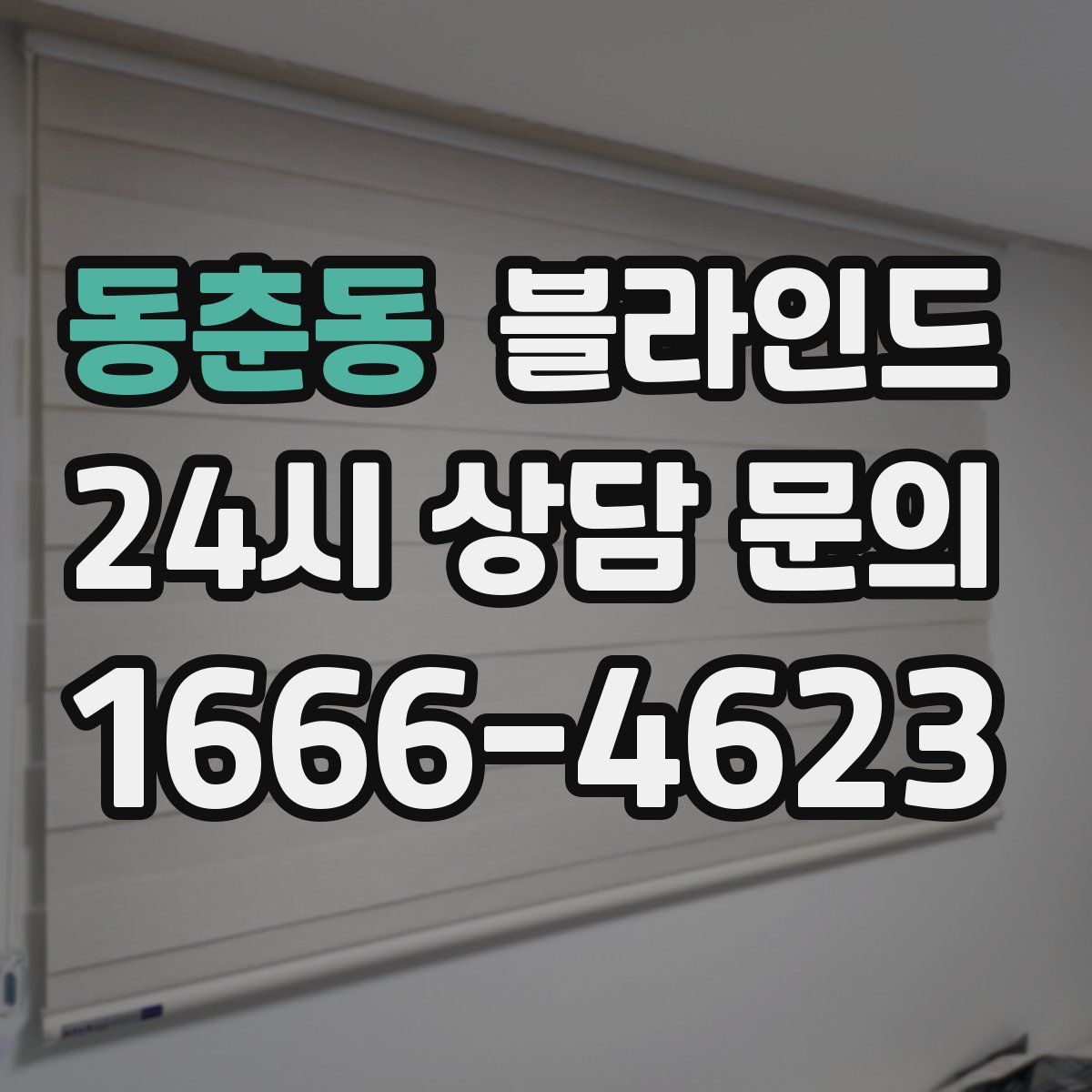 동춘동 블라인드