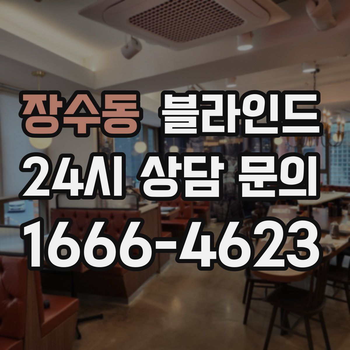 장수동 블라인드