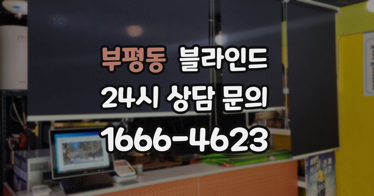 부평동 블라인드