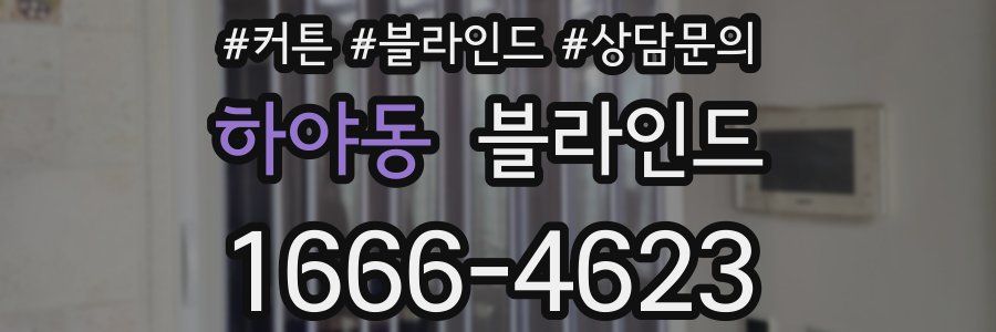 하야동 블라인드