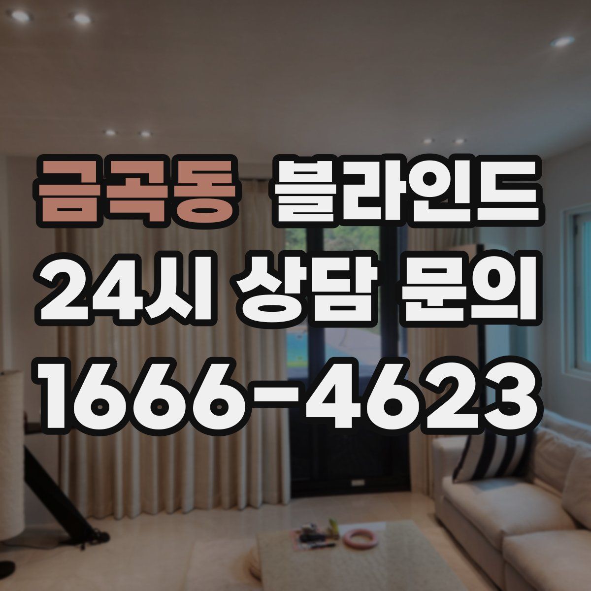 금곡동 블라인드