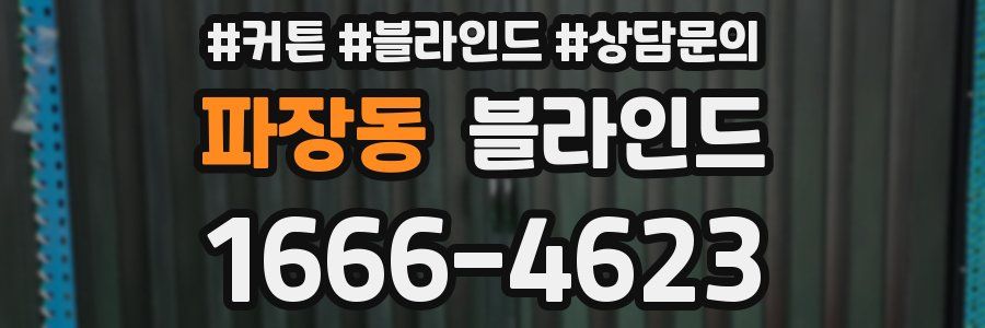파장동 블라인드