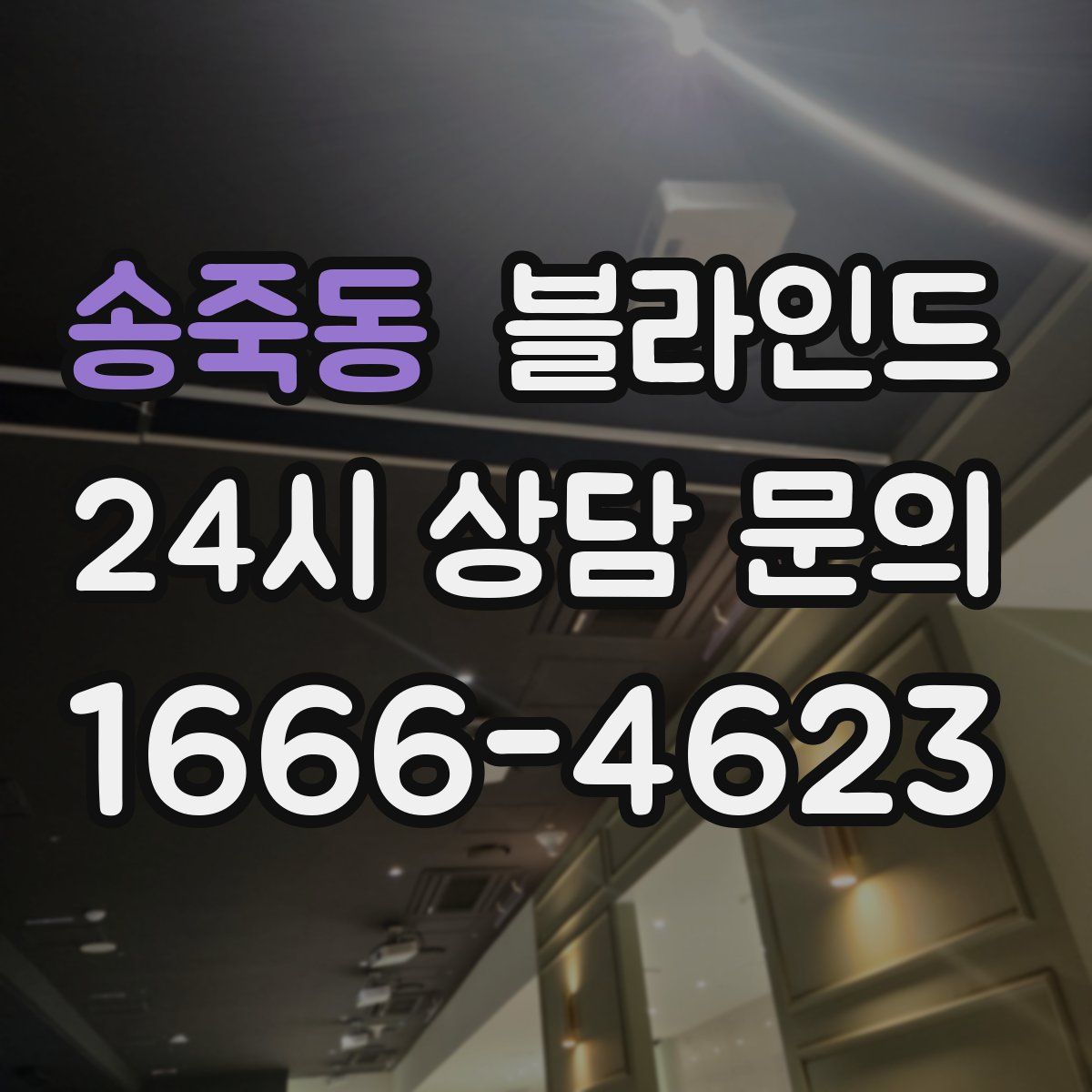 송죽동 블라인드