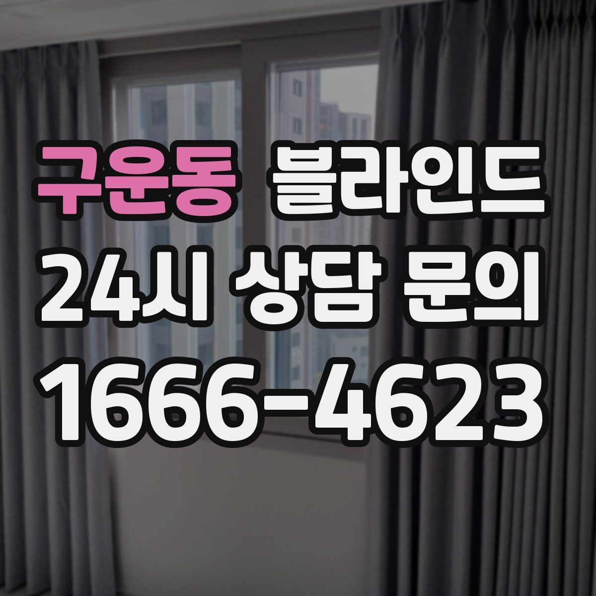 구운동 블라인드