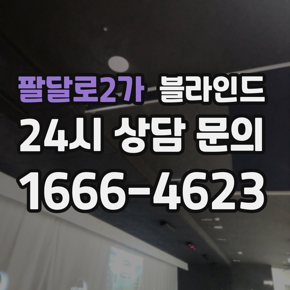 팔달로2가 블라인드