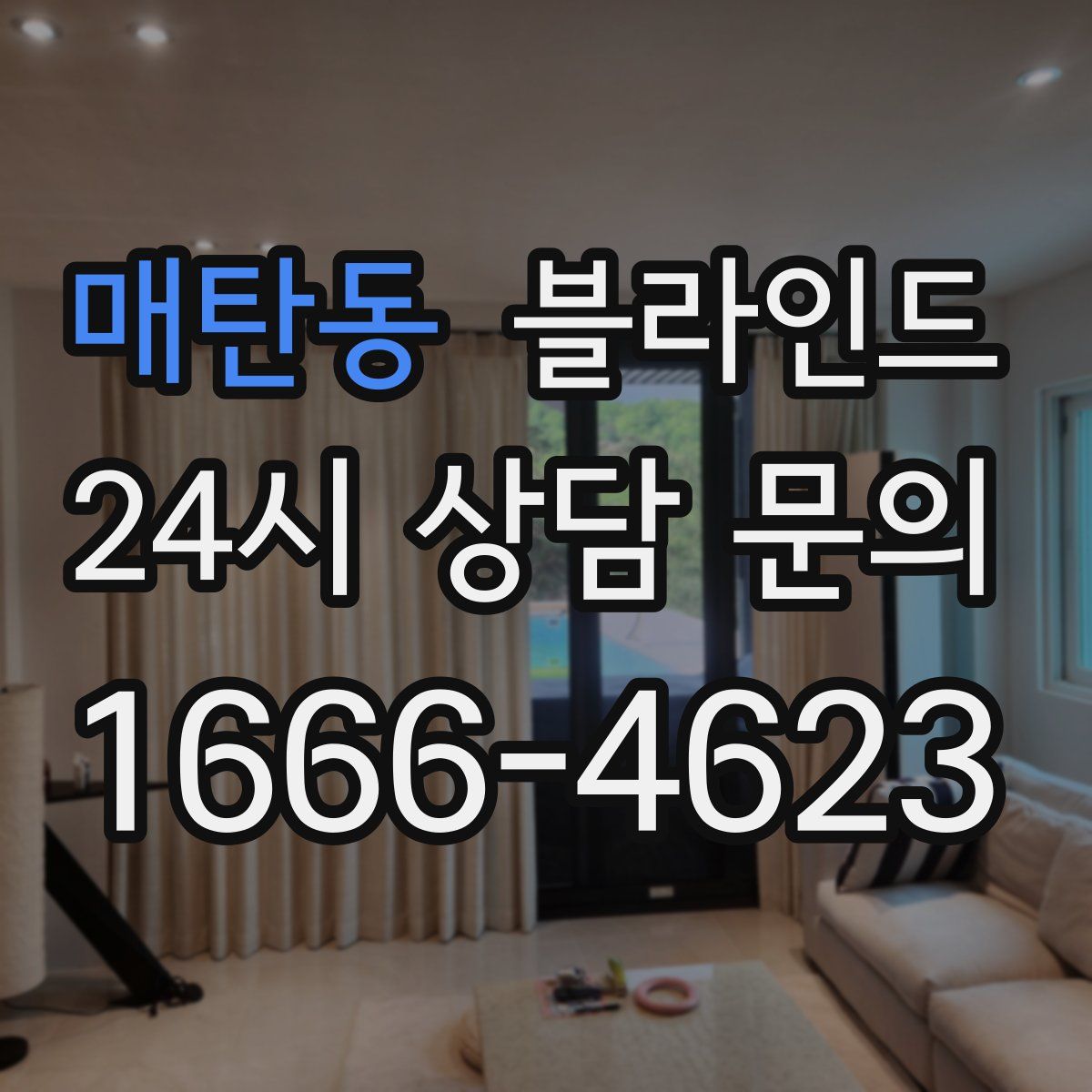 매탄동 블라인드