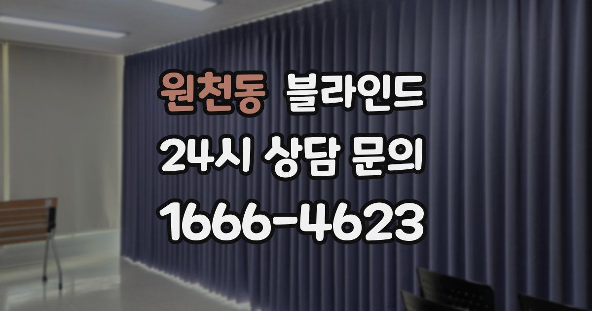 원천동 블라인드