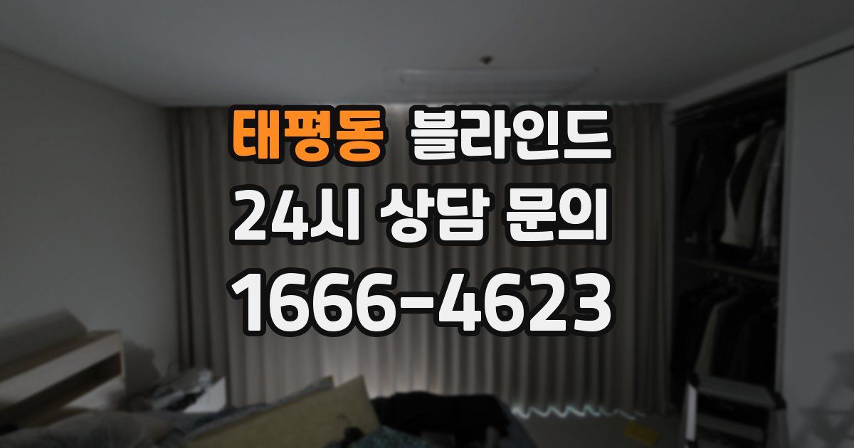 태평동 블라인드