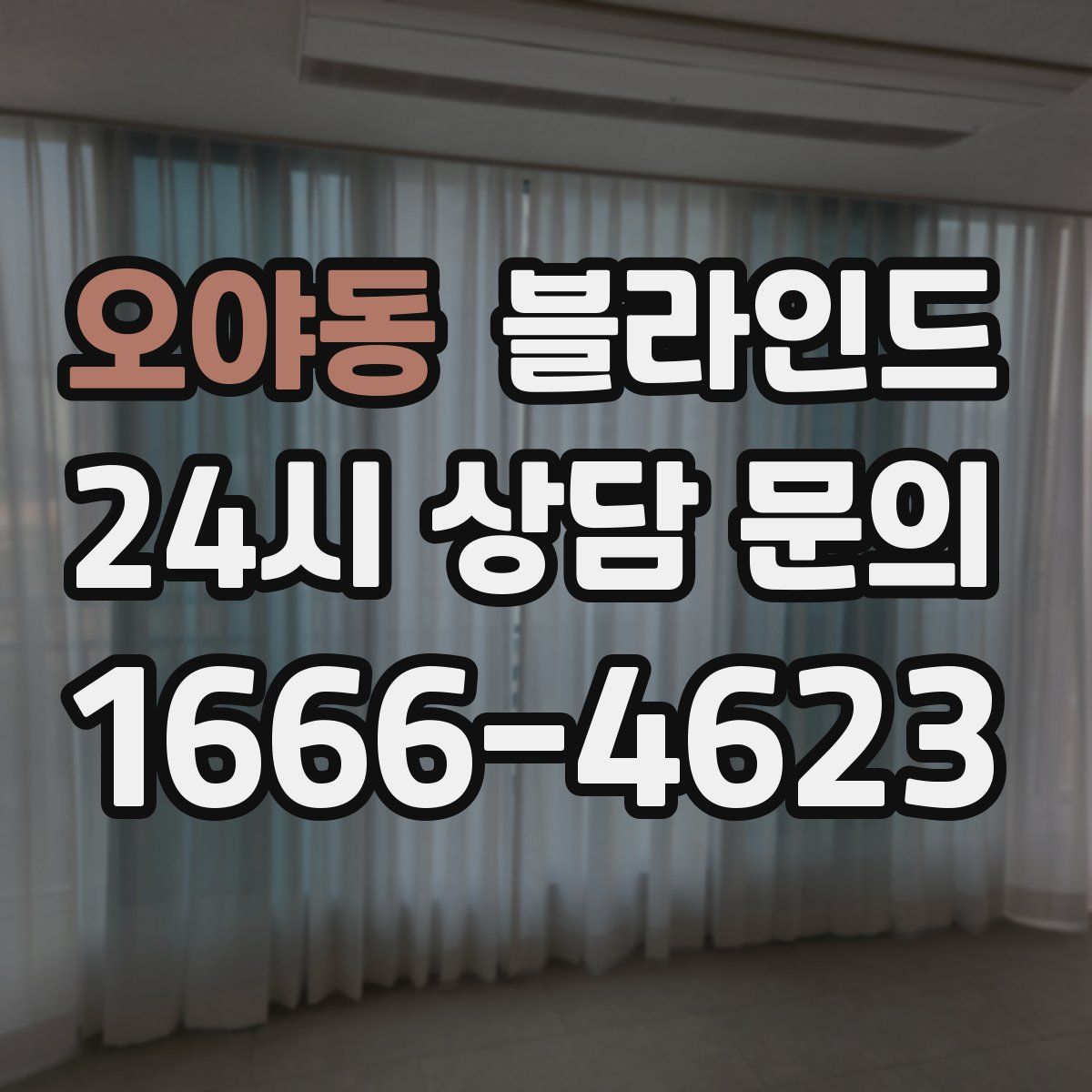 오야동 블라인드