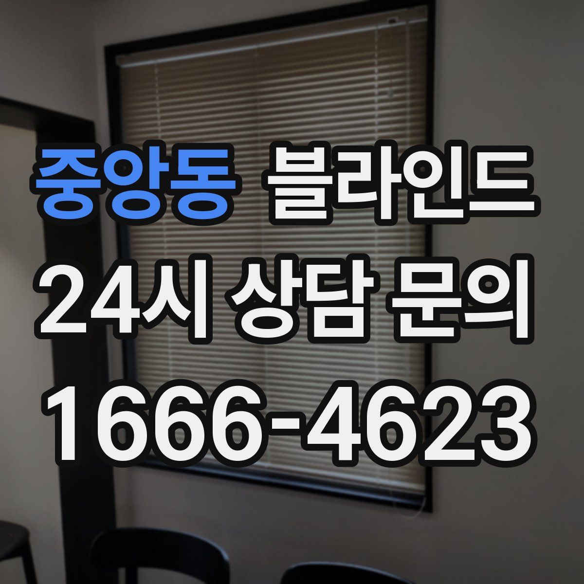 중앙동 블라인드