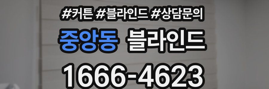 중앙동 블라인드