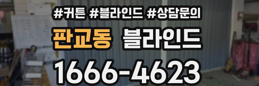 판교동 블라인드